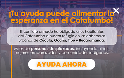 Abaco pide ayuda para el Catatumbo